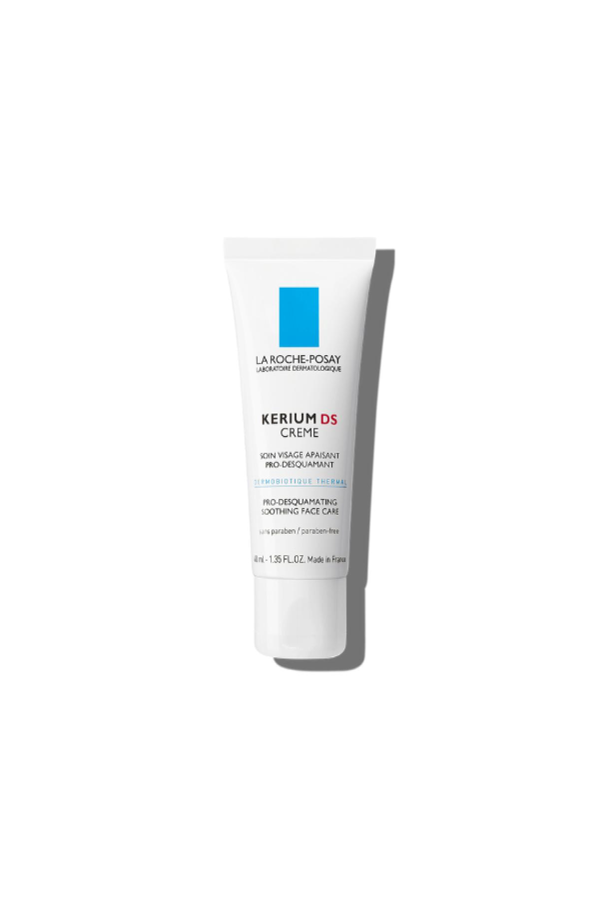 La Roche Posay Kerium DS Pullanma Karşıtı Yüz Kremi Alerjiye Eğilimli Kuru ve Hassas Ciltler 40ml