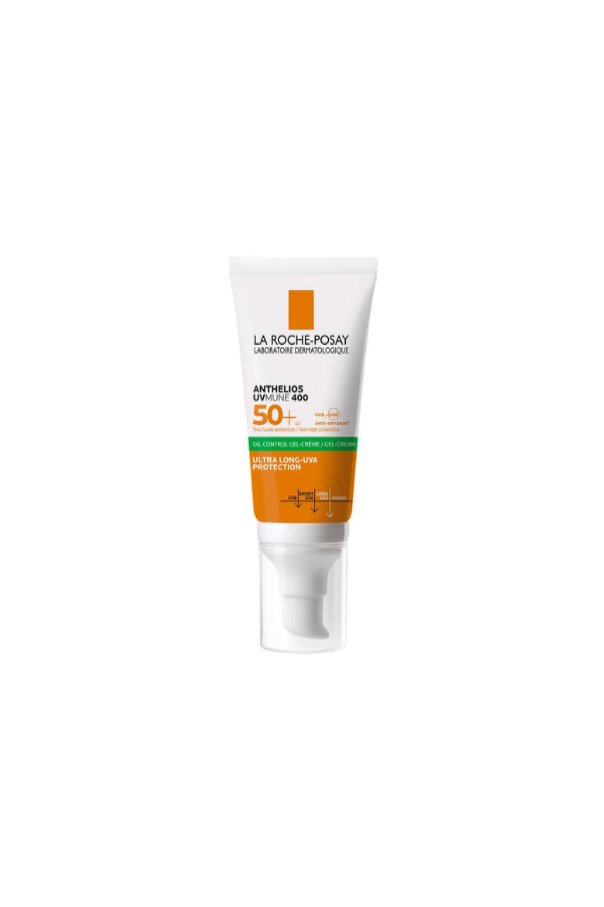 La Roche Posay Anthelios Oil Control Gel Cream, Yağlı Ciltler Güneş Koruyucu Yüz Kremi 50ml