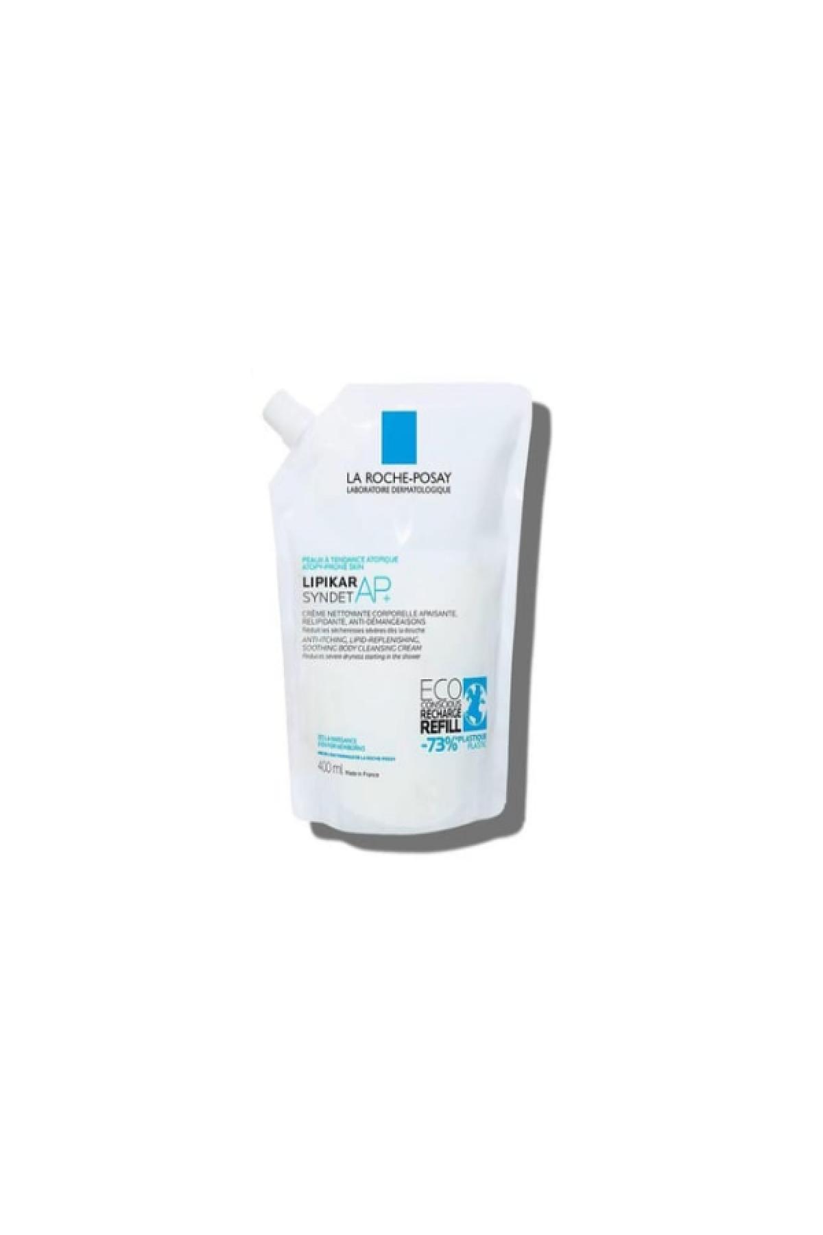 La Roche Posay Lipikar Syndet Kuru Ciltler İçin Vücut Yıkama Jeli Yeniden Dolum Paketi 400 ml