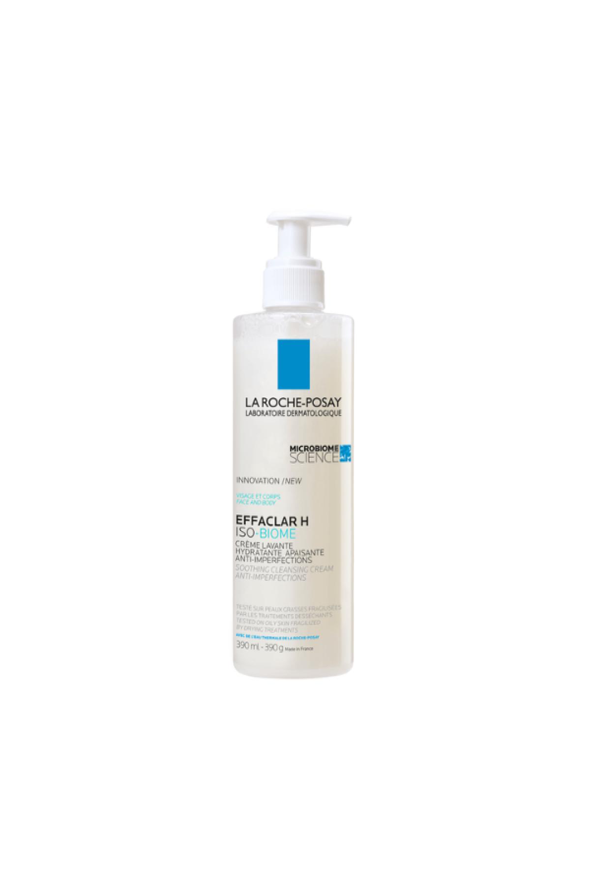 La Roche Posay Effaclar H Isobiome Creme Lavante Temizleyici, Kurutucu Bakım Alan Ciltlere Özel 400ml