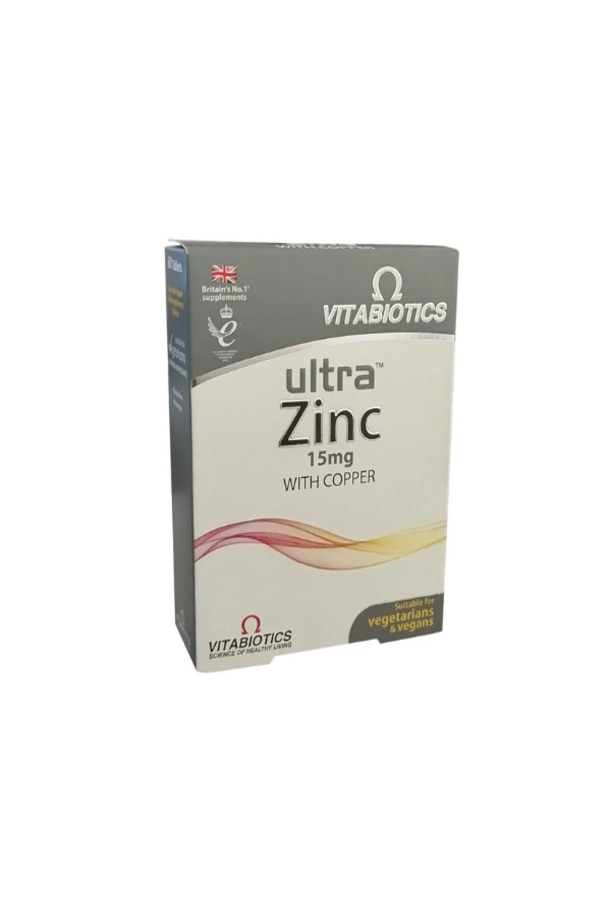 ULTRA VITAMIN ZINC 60 TB.     
