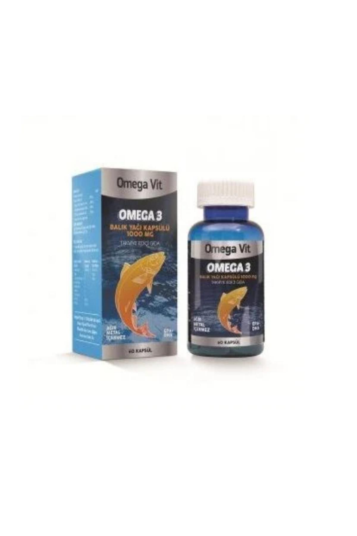 OMEGA VIT 1000 MG 60 KAPSUL   