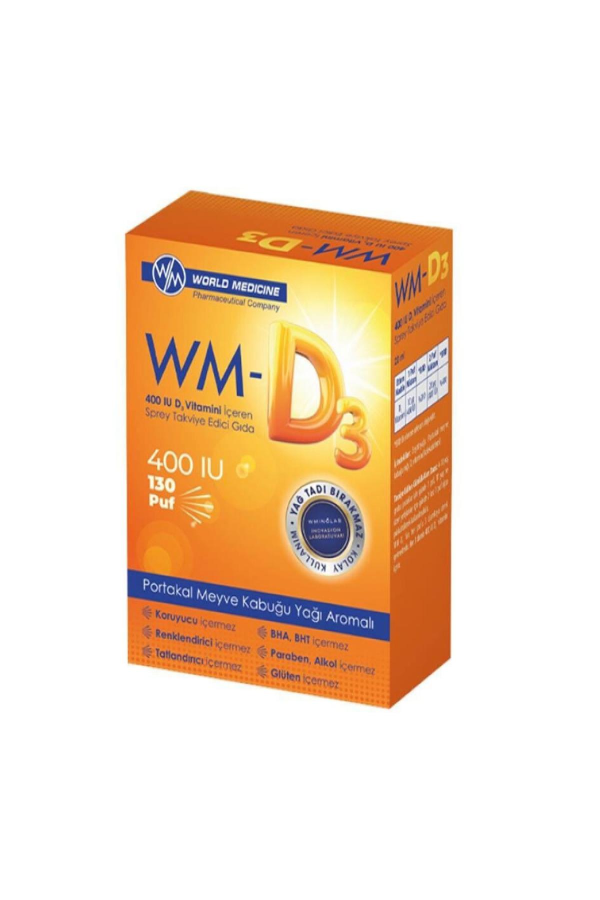 WM D3 400 IU D3 VITAMINI SPREY