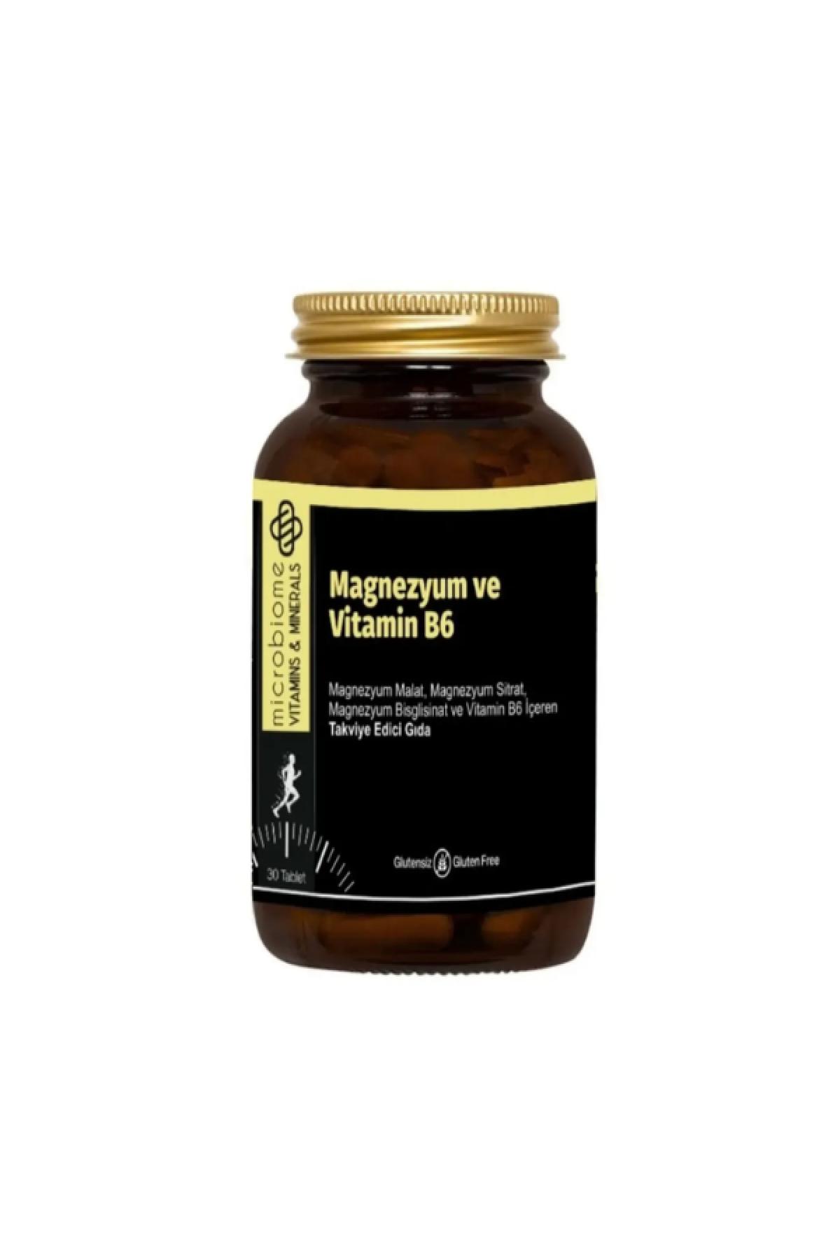 MICROBIOME MG VIT B6 60 TB 
