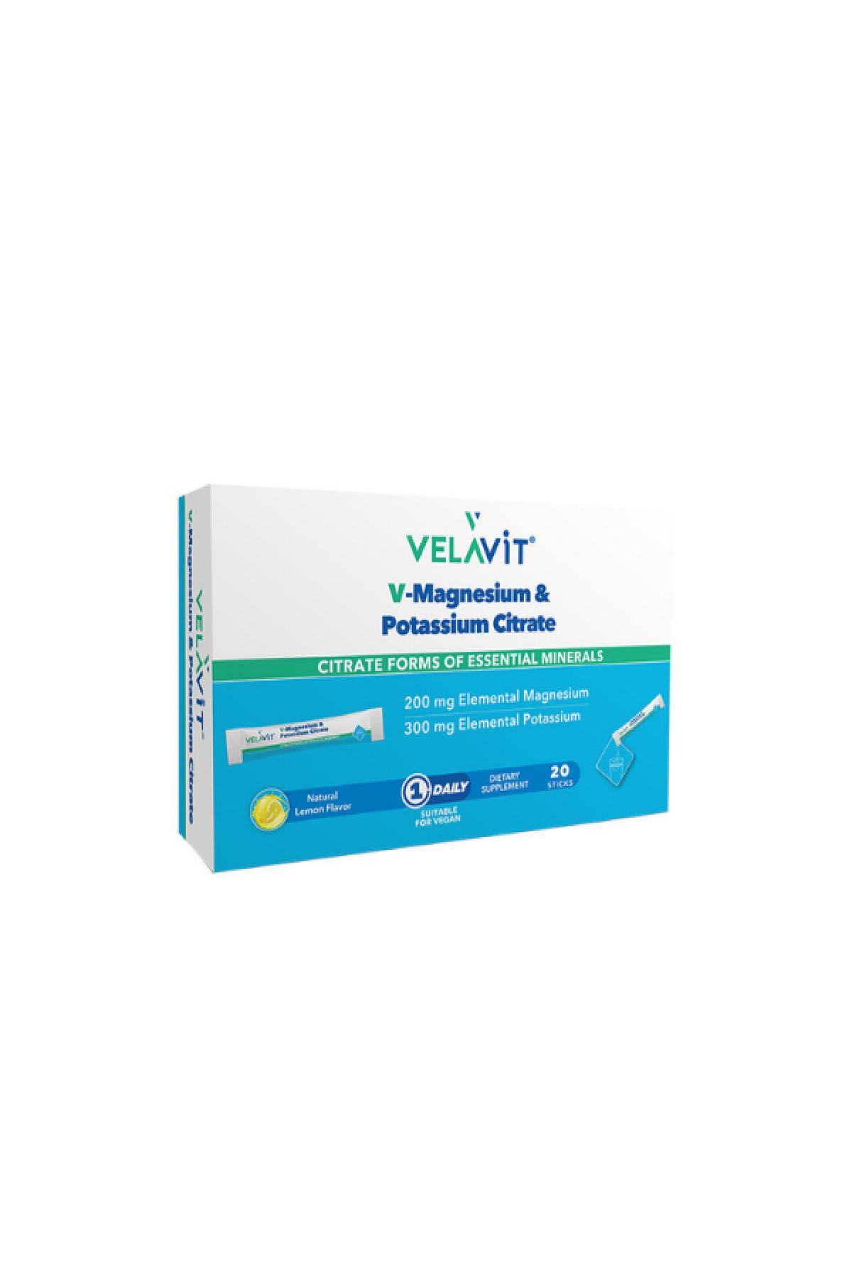 VELAVIT V MAGNESIUM POTASSIUM 