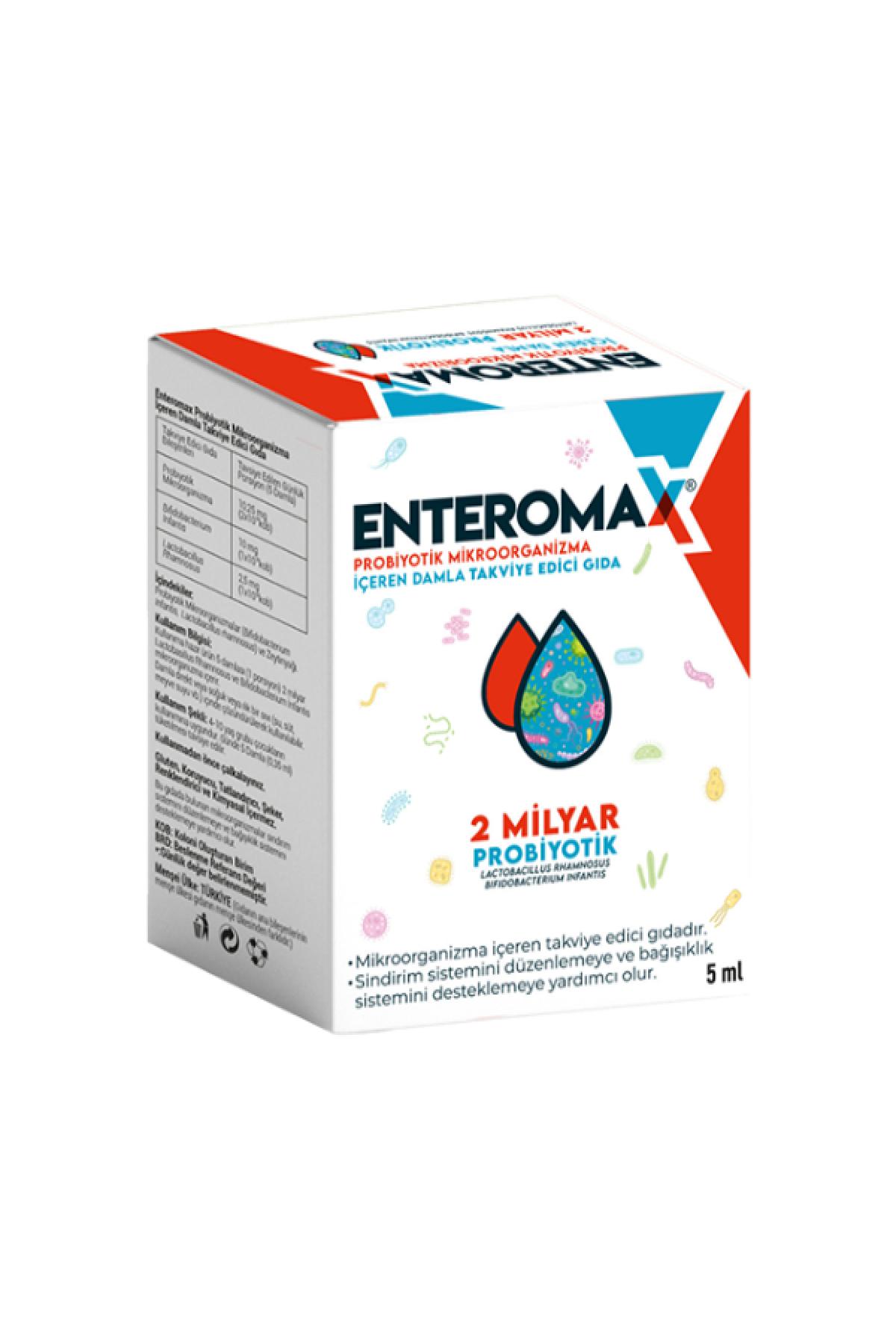 ENTEROMAX DAMLA PROBIYOTIK    