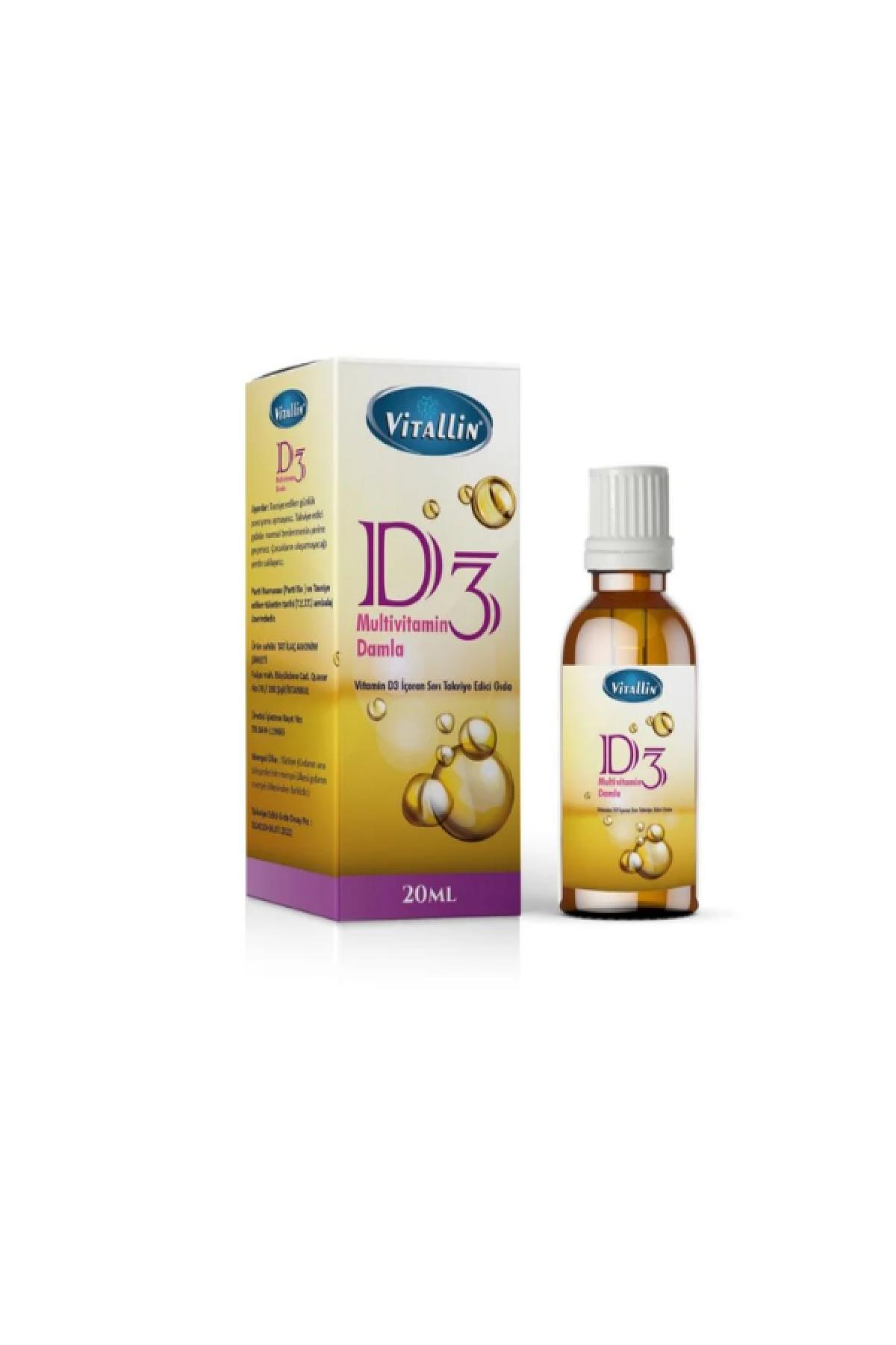 VITALLIN D3 DAMLA SPREY 20 ML 
