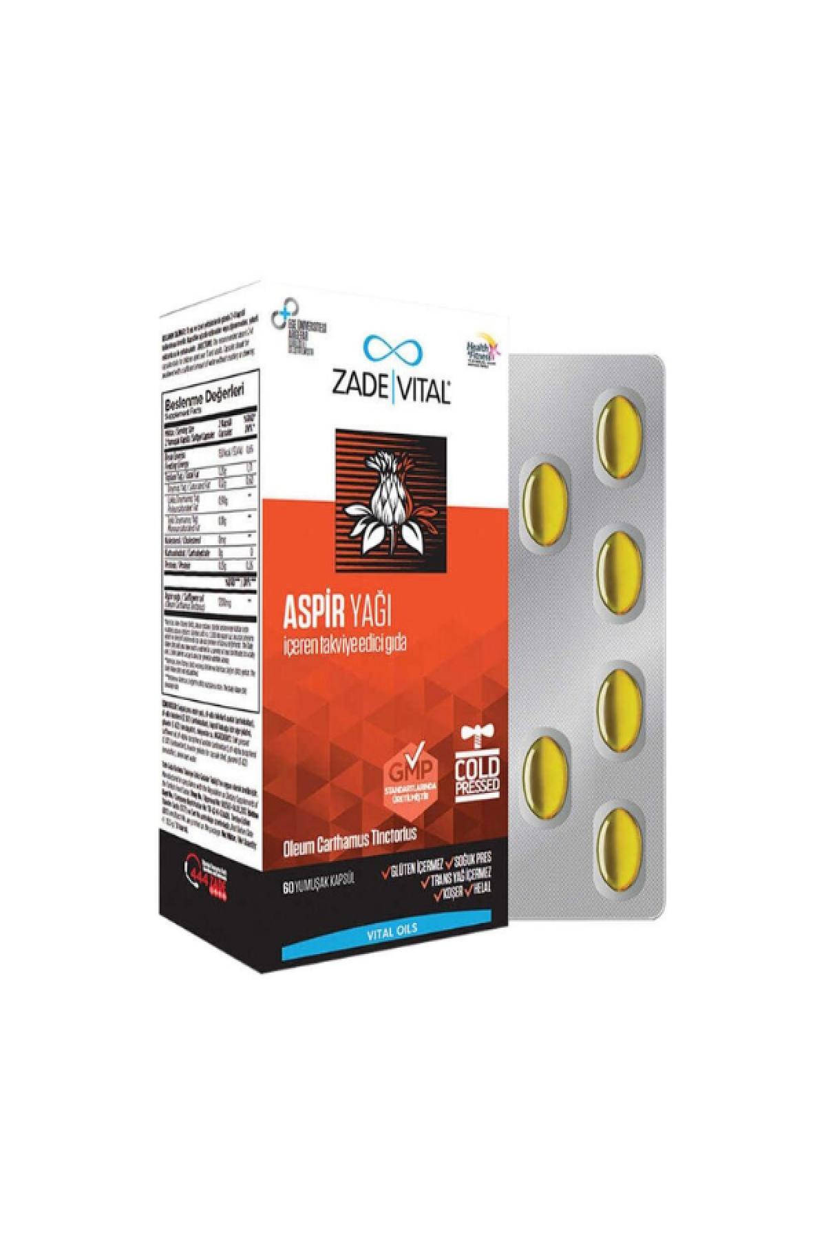 ZADE VITAL ASPIR 60 CAP.      