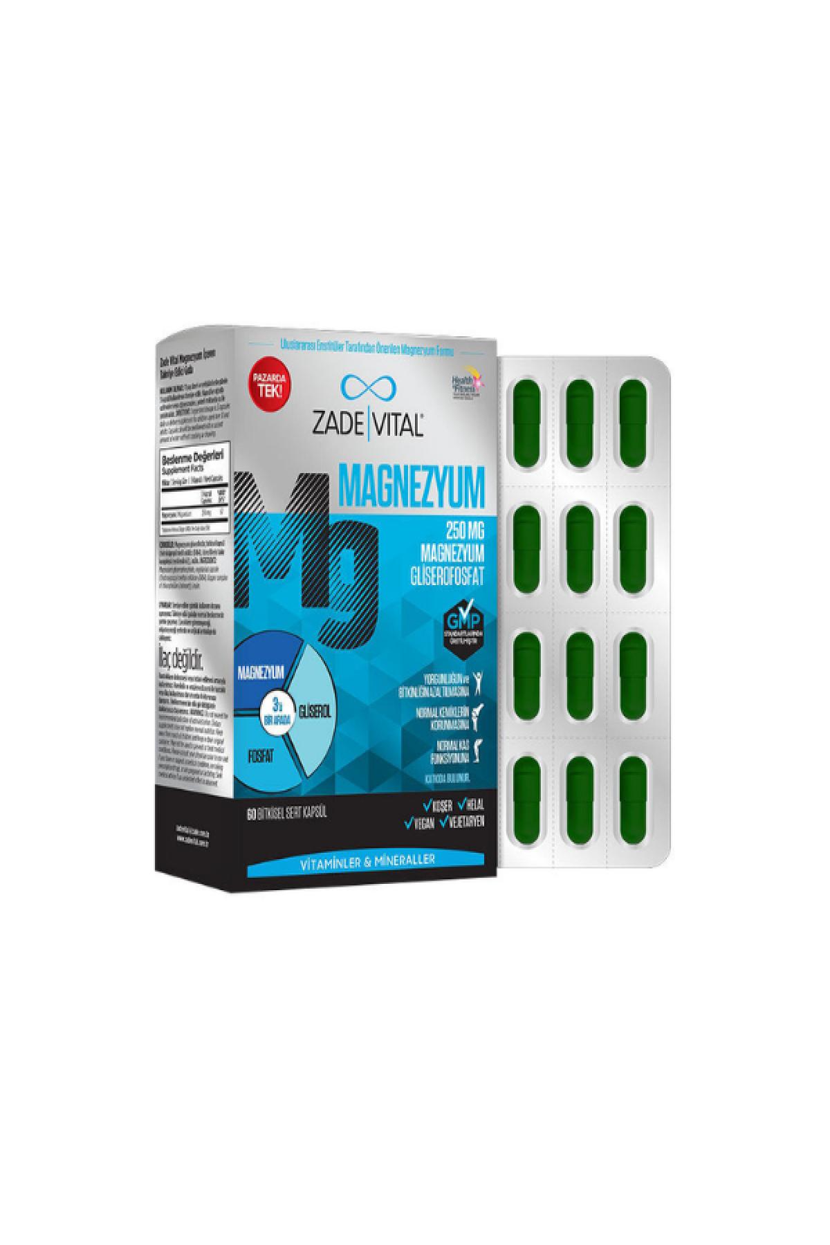 ZADE VITAL MAGNEZY 60 SOFT KAP