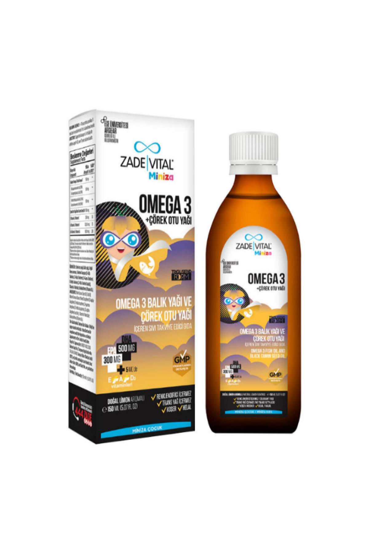 ZADE MINIZA OMEGA3&CORKOTU 150