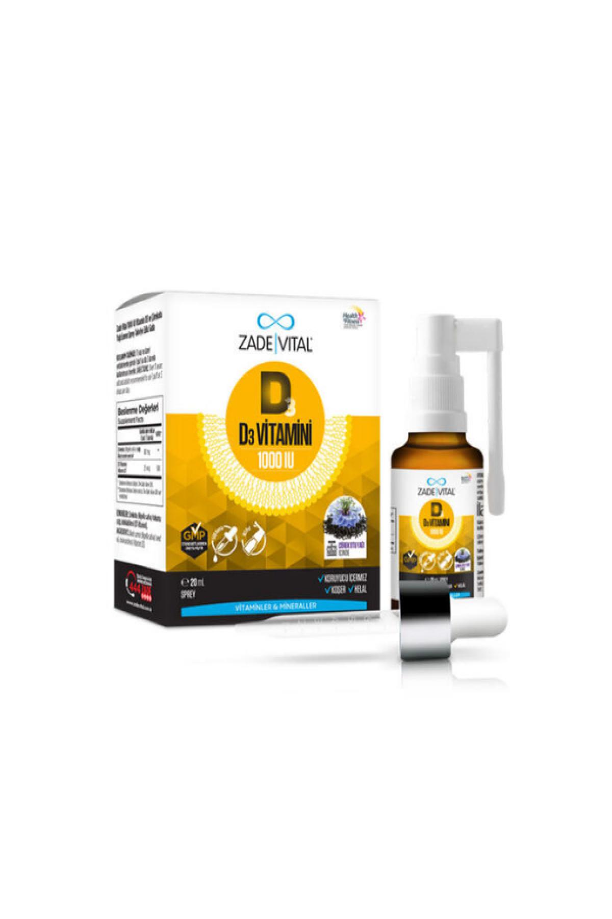 ZADE VITAL D3+COREK DAMLA 20 M
