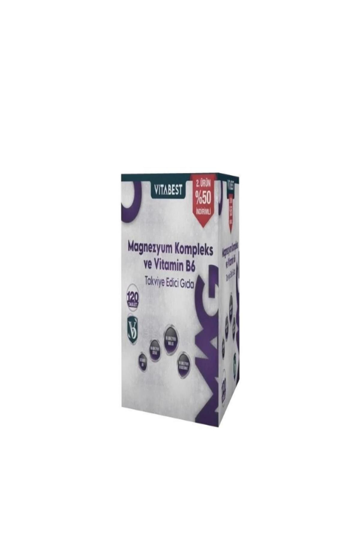 VITABEST MAGNEZYUM KOMP.120 TB